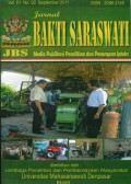 Jurnal Bakti Saraswati Vo.01 no.02 September 2011