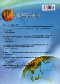 Asia Pacific Journal of Accounting and Finance Vol.1 Iss.2 June 2011