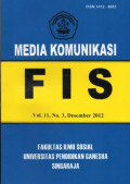 Media Komunikasi FIS Vol.11 No.3 Desember 2012