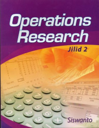 Operations Research Jilid 2