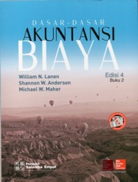 Image of Dasar-Dasar Akuntansi Biaya Edisi 4 Buku 2