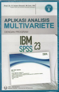 Image of Aplikasi Analisis Multivariete dengan Program IBM SPSS 23 Edisi 8
