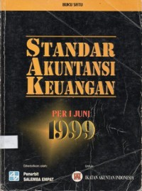 Standar Akuntansi Keuangan Per 1 Juni 1999