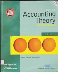 Accounting Theory : Teori Akuntansi Buku Dua Edisi 5