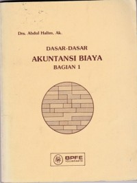 Dasar-Dasar Akuntansi Biaya Bagian 1