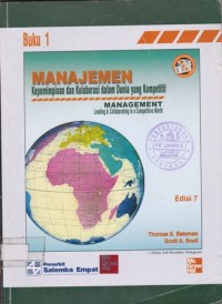 Manajemen : Kepemimpinan dan Kolaborasi dalam Dunia yang Kompetitif Edisi 7 Buku 1