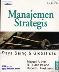 Manajemen Strategis : Daya Saing & Globalisasi Konsep Buku 2