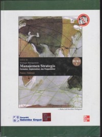 Manajemen Strategis : Formulasi, Implementasi, dan Pengendalian Edisi 10 Buku 1