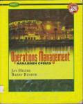 Operations Management : Manajemen Operasi Edisi Ketujuh Buku 1