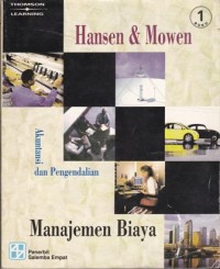 Manajemen Biaya : Akuntansi dan Pengendalian Buku 1