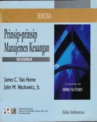 Prinsip-Prinsip Manajemen Keuangan Edisi Kesembilan Buku Dua