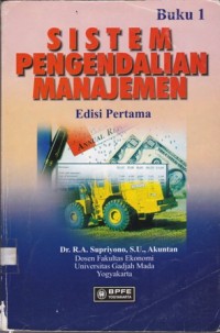 Sistem Pengendalian Manajemen Edisi Pertama Buku 1