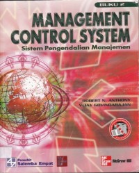 Management Control System : Sistem Pengendalian Manajemen Buku 2