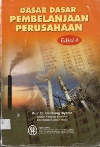 Dasar-Dasar Pembelanjaan Perusahaan Edisi 4