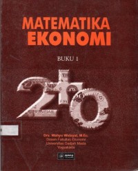 Matematika Ekonomi Buku 1
