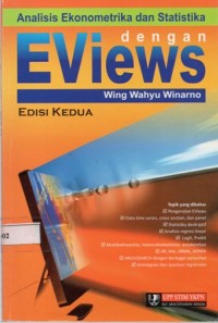 Analisis Ekonometrika dan Statistika dengan Eviews Edisi Kedua