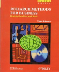 Research Methods for Business : Metodologi Penelitian untuk Bisnis Buku 2 Edisi 4