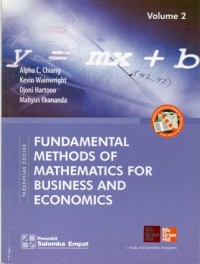 Fundamental Methods of Mathematics for Business and Economics Volume 2