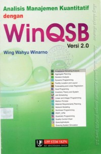 Analisis Manajemen Kuantitatif dengan WinQSB Versi 2.0