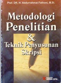 Metodologi Penelitian & Teknik Penyusunan Skripsi