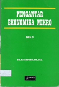 Pengantar Ekonomika Mikro Edisi 3