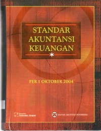 Standar Akuntansi Keuangan Per 1 Oktober 2004