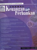 Jurnal Keuangan dan Perbankan Vol.17 no.1 Januari 2013