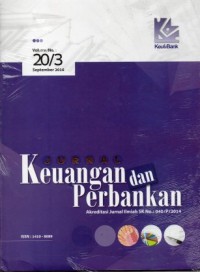 Jurnal Keuangan dan Perbankan Vol.20 no.3 September 2016