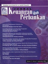 Jurnal Keuangan dan Perbankan Vol.17 no.3 September 2013